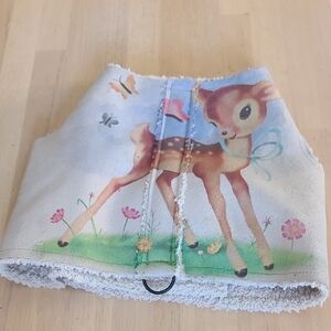Charming Fawn Print Dog Vest